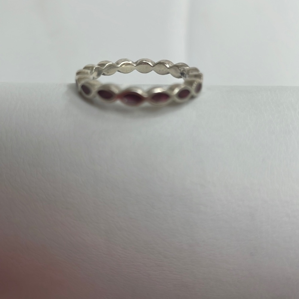 Pandora Purple Band Eternity Ring
